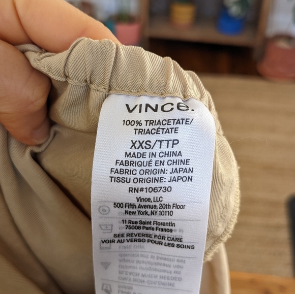 🚫 SOLD - Vince Triacetate Pull On Wide Leg Pants - Picture 10 of 10